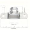 Heavy Duty Stainless Steel Pipe Clamps Adjustable Pipe Fastening Clips