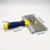 Stainless Steel Rectangular Plastering Trowel Wall Patching Hand Tool