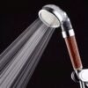 3pcs Handheld Shower Filter Set with Stainless Steel Hose & Holder