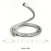 3pcs Handheld Shower Filter Set with Stainless Steel Hose & Holder
