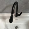 Hot & Cold Kitchen Faucet Stainless Steel Sink Water Tap