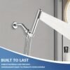 Shell Design Handheld Shower Head Cylindrical Body Bathroom Spray