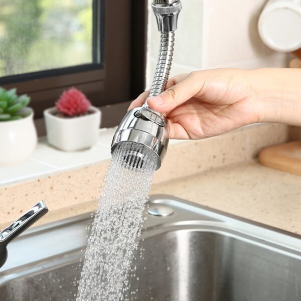 Rotatable Kitchen Faucet Bubbler Anti-Splash Pressurized Sink Tap
