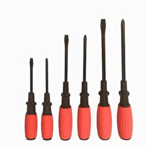 e3bd801e-0668-44bf-8f0b-78a2d77b03d3.jpg 6pcs Flat & Cross Screwdriver Set Multi-Purpose Home Repair Tools