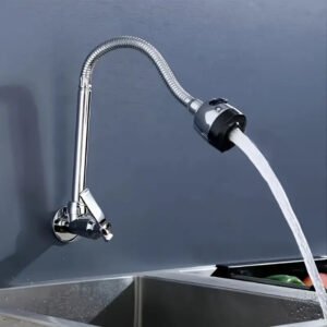 ee7d547e31504ae2991675debaf016ef-goods.jpeg Wall Mounted Pull Out Faucet 360° Rotatable Kitchen Bathroom Tap