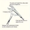 High Quality Ergonomic Grip - Versatile Pressure Clamp for Woodworking