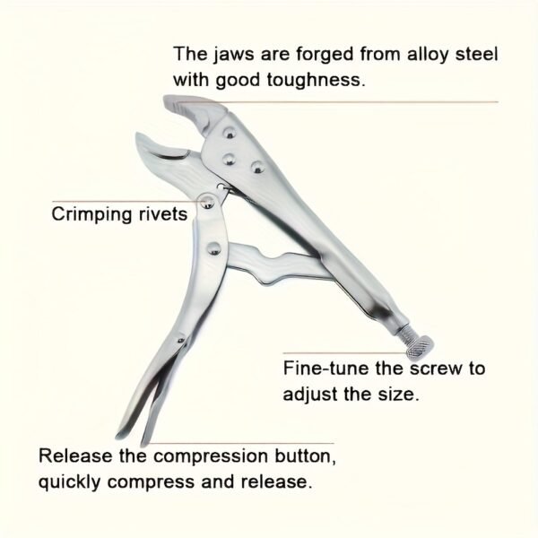 High Quality Ergonomic Grip - Versatile Pressure Clamp for Woodworking