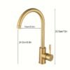 Modern Stainless Steel Kitchen Faucet Household Sink Water Tap